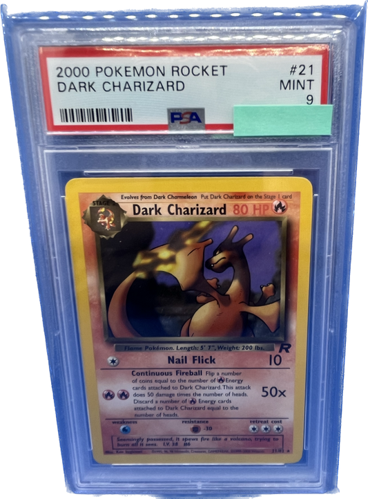 PSA 9 Dark Charizard